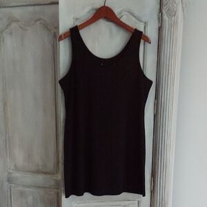 Soma Elegant Black Sleeveless Tunic